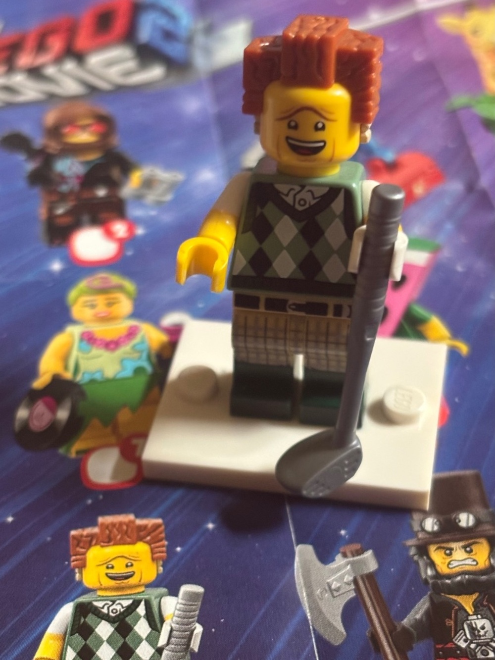 The LEGO MOVIE 2 "Gone Golfin' President Business" coltlm2-12.
